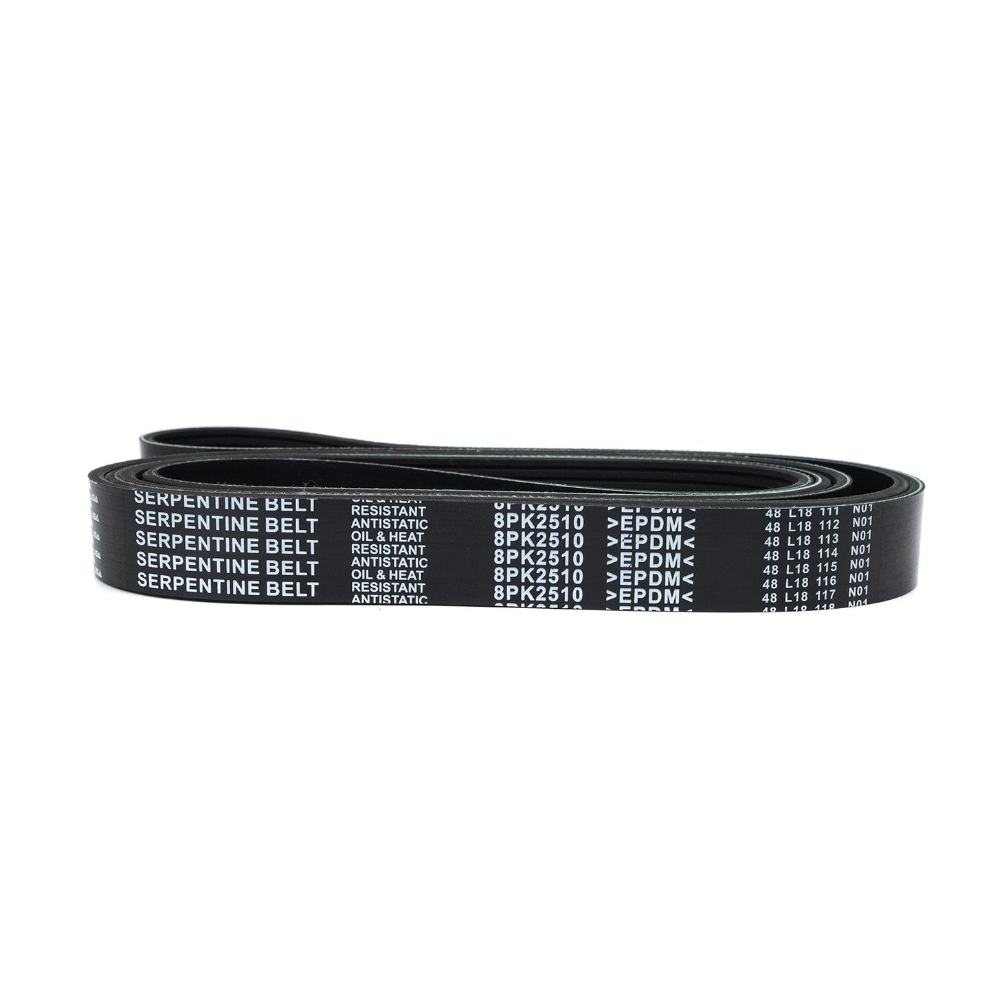 MOCA 8PK2510 EPDM Serpentine Belt Fits 1997-2001 Ford E-150 E-250 E-350 Econoline 4.6L 5.4L