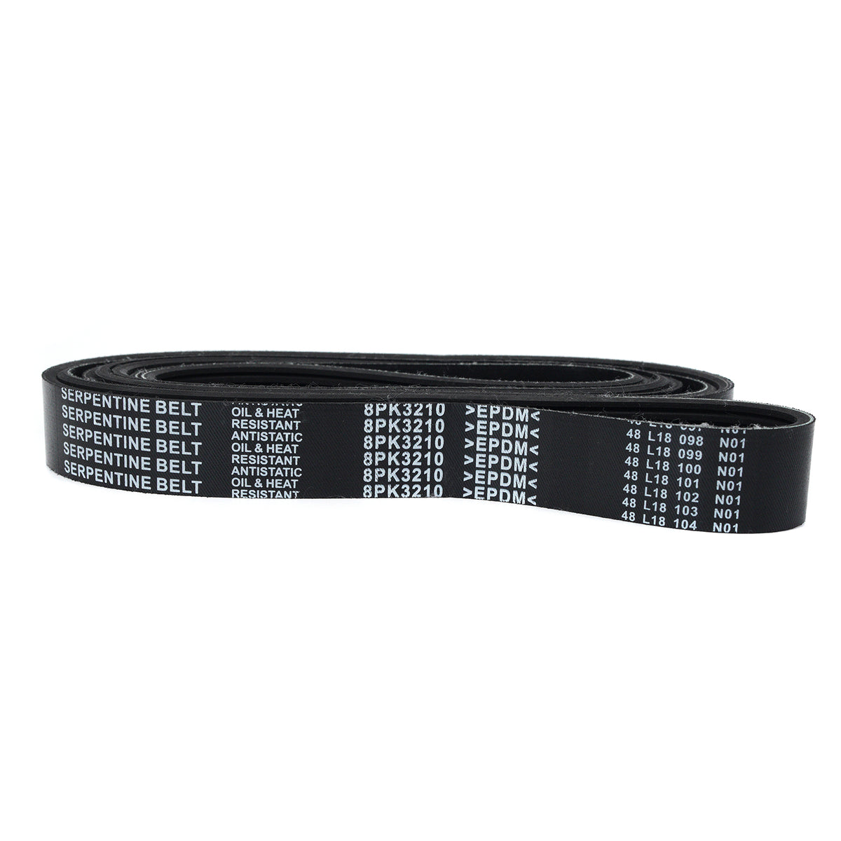 MOCA 8PK3210 EPDM Serpentine Belt Fits 2007-2010 Dodge Ram 2500 3500 6.7L & 2003-2007 Ford F-250 F-350 F-450 F-550 Super Duty 6.0L