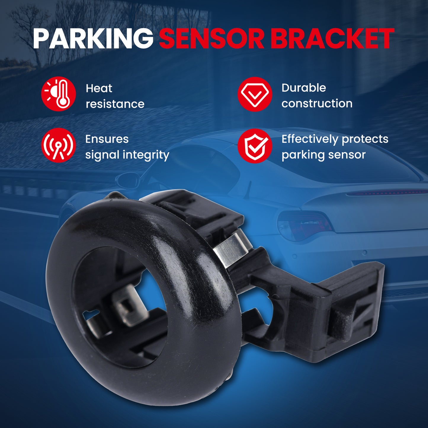 Soporte para sensor de asistencia de estacionamiento MOCA compatible con Honda Odyssey 3.5L (2011-2017) y Honda Pilot 3.5L (2012-2015)