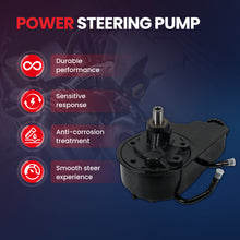 Bomba de dirección asistida MOCA con depósito compatible con Chevrolet C35 5.7L (1996-2000), Chevrolet Silverado 1500 6.0L (2003-2006), GMC C3500HD 6.5L (1996-2002) y GMC Sierra 3500 HD 6.0L (2007-2010)