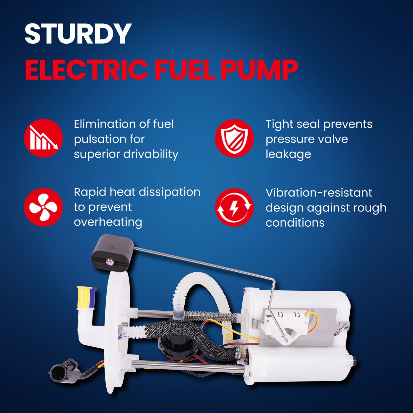 MOCA E2291M Fuel Pump Module Assembly for 2001-2004 Ford Escape & Mazda Tribute