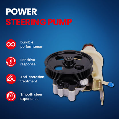 MOCA Power Steering Pump Fit for 2000-2003 Dodge Durango V8 4.7L & 2000-2004 Dodge Dakota V8 4.7L