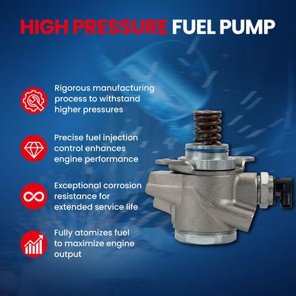 MOCA High Pressure Fuel Pump Fit for 2012-2015 Audi A6 Quattro 3.0L & 2009-2012 Audi Q5 3.2L & 2010-2017 Audi S5 3.0L & 2011-2015 Volkswagen Touareg 3.0L
