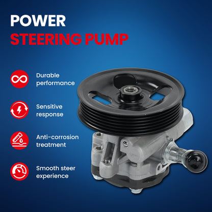 Bomba de dirección asistida MOCA compatible con Jeep Wrangler 3.6L 2012-2017