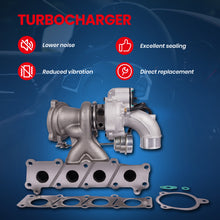 MOCA K03 Turbo Turbocharger Fit for 2017-2018 Jaguar XE 2.0L & 2013-2015 Jaguar XF 2.0L & 2013-2015 Land Rover LR2 2.0L GAS ONLY