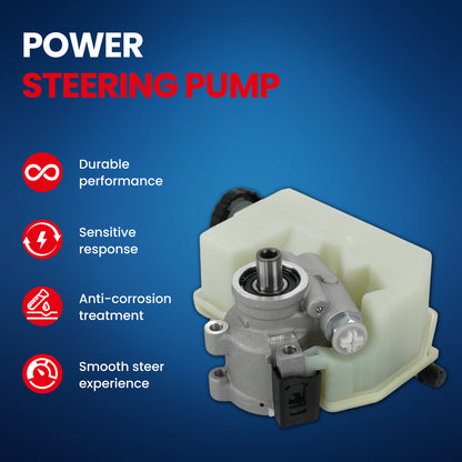 MOCA Power Steering Pump Fit for 2002-2006 Jeep Liberty 3.7L