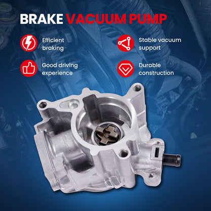 MOCA VCP182 Brake Vacuum Pump Fit for 2015-2018 Audi Q3 Q3 Quattro 2.0L & 2009-2016 Audi A4 2.0L & 2010-2016 Audi A4 Quattro 2.0L