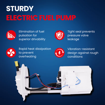MOCA E7219M Fuel Pump Module Assembly for 2007-2011 Dodge Nitro 3.7L 4.0L & 2008-2012 Jeep Liberty 3.7L