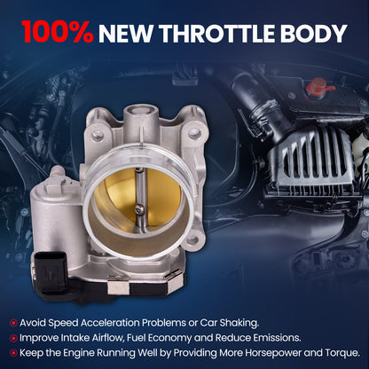 MOCA Throttle Body Fit for 2014-2017 Buick Regal 2.0L & 2013-2019 Cadillac ATS 2.0L & 2014-2019 Cadillac CTS 2.0L & 2013-2022 Chevrolet Malibu 2.0L