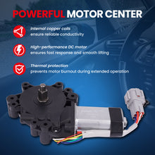 MOCA Front Left Power Window Motor Fit for 2004-2015 Nissan TITAN & 2005-2015 Nissan Armada & 2004-2013 INFINITI QX56