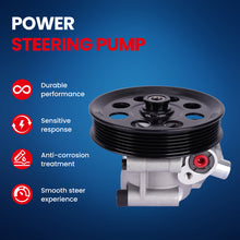 MOCA Power Steering Pump Fit for 2011-2016 F-250 F-350 Super Duty 6.2L