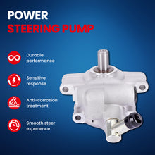 Bomba de dirección asistida MOCA compatible con Ford E-150 (2002-2006), Ford Econoline (1999-2006) y Ford F-350 (1999-2007)