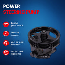 Bomba de dirección asistida MOCA compatible con Ford F150 Lobo 2009 (4.6L y 5.4L) antes del 12/01/2008