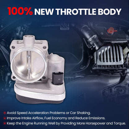 MOCA V20810014 Throttle Body Fit for 2003-2008 BMW 760Li 6.0L & 2004-2006 BMW 760i 6.0L