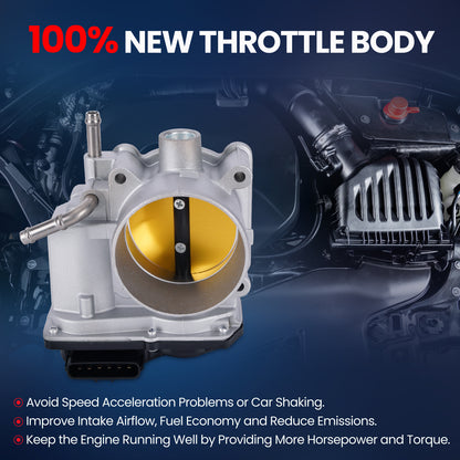 MOCA Throttle Body Fit for 2004-2006 Lexus ES330 V6 3.3L & 2002-2006 Toyota Camry V6 3.0L & 2004-2010 Toyota Highlander V6 3.3L
