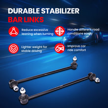 MOCA 13.82" 2x Front Stabilizer Sway Bars End Links Fit for 2011-2012 Hyundai Sonata & Kia Optima