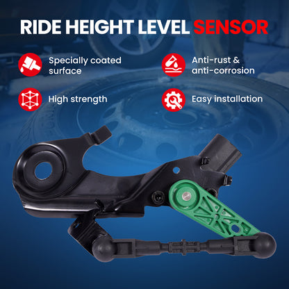 MOCA V10-72-0059 Rear Right Ride Leveling Height Sensor Fit for 2015-2024 Porsche Macan & 2011-2018 Audi A8 Quattro & 2012-2018 Audi A6 A6 Quattro