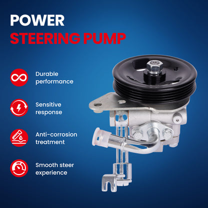 MOCA Power Steering Pump Fit for 2003-2007 Nissan Murano 3.5L