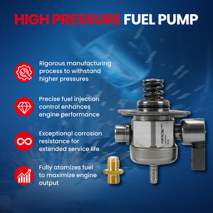 MOCA High Pressure Fuel Pump Fit for 2011-2013 Audi A3 2.0L & 2009-2013 Audi A3 Quattro 2.0L & 2008-2015 Volkswagen Jetta 2.0L & 2009-2018 Volkswagen Tiguan 2.0L