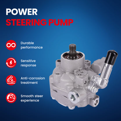 MOCA Power Steering Pump Fit for 2009-2013 Subaru Forester & 2005-2007 Subaru Legacy & 2005-2009 Subaru Outback 2.5L