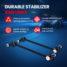 2 enlaces de extremo de barra estabilizadora delantera MOCA compatibles con Buick Verano 2012-2017 y Chevrolet Cruze Volt 2011-2015