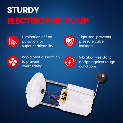 MOCA E7241M Fuel Pump Module Assembly for 2005-2010 Chrysler 300 & 2006-2010 Dodge Charger & 2005-2008 Dodge Magnum w/ 18 Gallon Tank