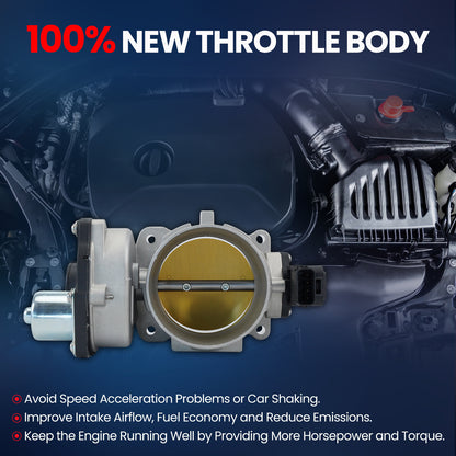 MOCA Throttle Body for 2005-2014 Ford Expedition Lincoln Navigator 5.4L & 2004-2010 Ford F-150 5.4L