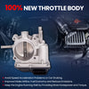 MOCA Throttle Body Fit for 2012-2019 Hyundai Accent 1.6L & 2012-2017 Hyundai Veloster 1.6L & 2012-2019 Kia Rio Soul 1.6L