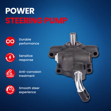 Bomba de dirección asistida MOCA compatible con Ford F-250, F-350, F-450 y F-550 Super Duty de 6,8 l (2008-2010)