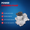 MOCA Power Steering Pump w/ LUK LF-30 Style Fit for 1999-2000 BMW 323i 2.5L & 1997-2000 BMW 528i 2.8L & 2001-2003 BMW 530i 3.0L