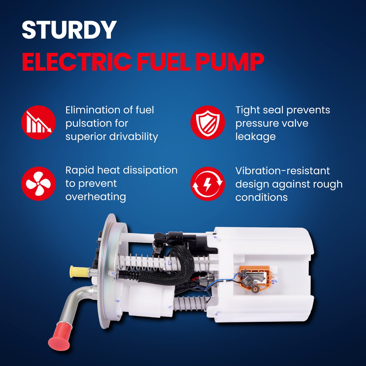MOCA E3707M Fuel Pump Module Assembly for 2005-2007 Buick Rainier 4.2L 5.3L & 2005-2007 Saab 9-7x 4.2L 5.3L