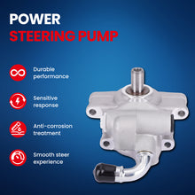 Bomba de dirección asistida MOCA compatible con Ford Flex 3.5L (2009-2012), Ford Taurus 3.5L (2010-2012) y Lincoln MKS 3.7L (2009-2012)