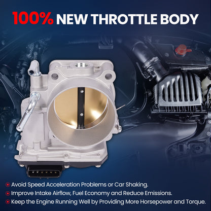 MOCA 672020 Throttle Body Fit for 2017-2024 Honda Ridgeline 3.5L & 2018-2024 Honda Odyssey 3.5L & 2016-2020 & 2022-2024 Acura MDX 3.5L