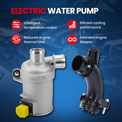 MOCA Electric Engine Water Pump Fit for 2019 Mercedes-Benz GLC350e SLC300 Sprinter 1500 2500 2.0L