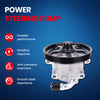 MOCA Power Steering Pump Fit for 2009-2012 Ford Flex 3.5L & 2010-2012 Ford Taurus 3.5L & 2009-2012 Lincoln MKS 3.7L & 2010-2012 Lincoln MKT 3.7L