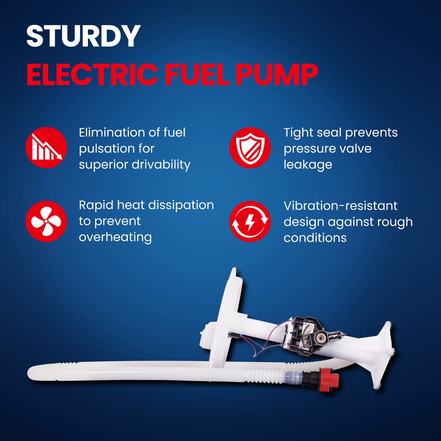 MOCA E7286A Fuel Pump Module Assembly for 2012-2021 Jeep Grand Cherokee 6.4L & 2018-2021 Dodge Durango 6.4L