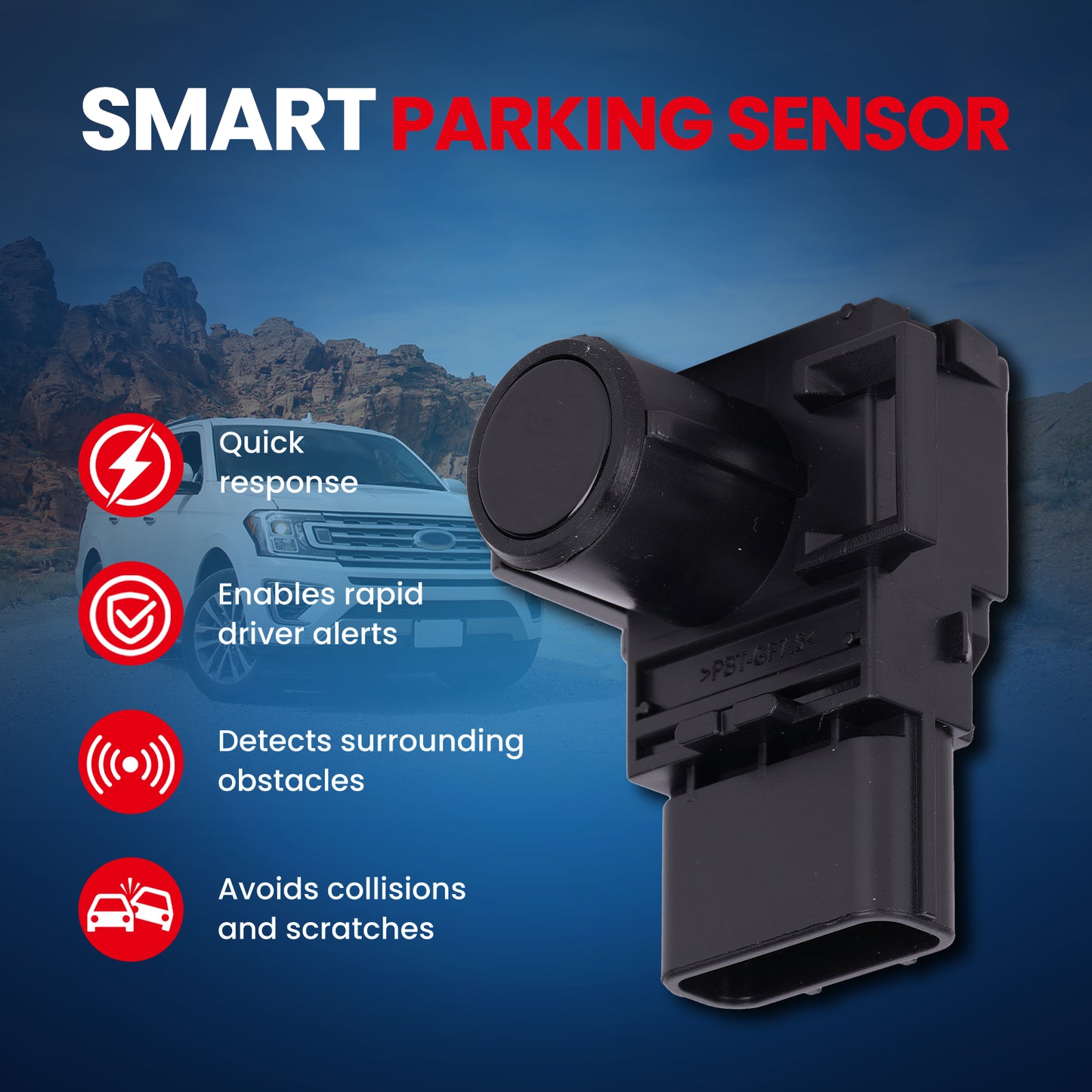 MOCA Parking Aid Sensor Fit for 2011-2017 Honda Odyssey 3.5L & 2012-2015 Honda Pilot 3.5L