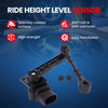 MOCA RH3877 Rear Right Ride Height Level Sensor Fit for 2005-2009 Land Rover LR3 4.0L 4.4L & 2006-2009 Land Rover Range Rover Sport 4.2L 4.4L