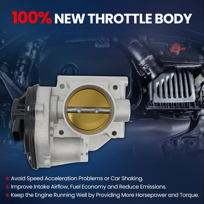 MOCA Electronic Throttle Body Assembly for 2005-2007 Ford Five Hundred 3.0L & 2005-2007 Ford Freestyle 3.0L & 2005-2007 Mercury Montego 3.0L