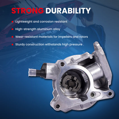 Bomba de vacío MOCA VCP157 compatible con Volkswagen CC 2.0L (2009-2017), Volkswagen Eos 2.0L (2009-2016) y Audi A3 A3 Quattro 2.0L (2009-2013)