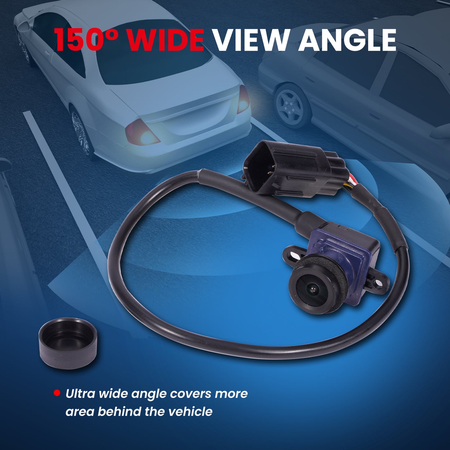 MOCA 590-407 Rear Park Assist Camera Fit for 2012-2013 Dodge Durango 3.6L 5.7L & 2012-2013 Jeep Grand Cherokee 3.6L 5.7L 6.4L & 2013 Jeep Grand Cherokee --