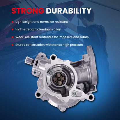MOCA VCP182 Brake Vacuum Pump Fit for 2015-2018 Audi Q3 Q3 Quattro 2.0L & 2009-2016 Audi A4 2.0L & 2010-2016 Audi A4 Quattro 2.0L