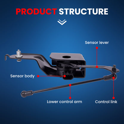MOCA RH5231 Front Right Ride Leveling Height Sensor Fit for 2015-2018 Chevrolet Silverado 1500 4.3L 5.3L 6.2L & 2015-2018 GMC Sierra 1500 4.3L 5.3L 6.2L