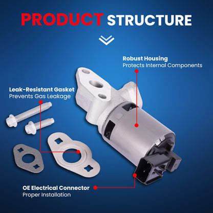 MOCA EGV1149 EGR Valve Fit for 2008-2010 Chrysler Town & Country 3.3L 3.8L & 2007-2011 Jeep Wrangler 3.8L & 2009-2010 Volkswagen Routan 3.8L