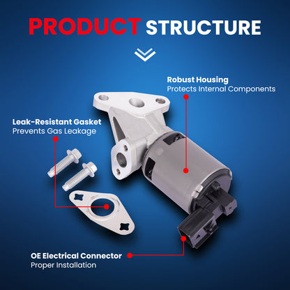 MOCA EGV827 EGR Valve Fit for 2006-2010 Chrysler 300 5.7L & 2004-2008 Dodge Durango 5.7L & 2003-2008 Dodge Ram 1500 5.7L