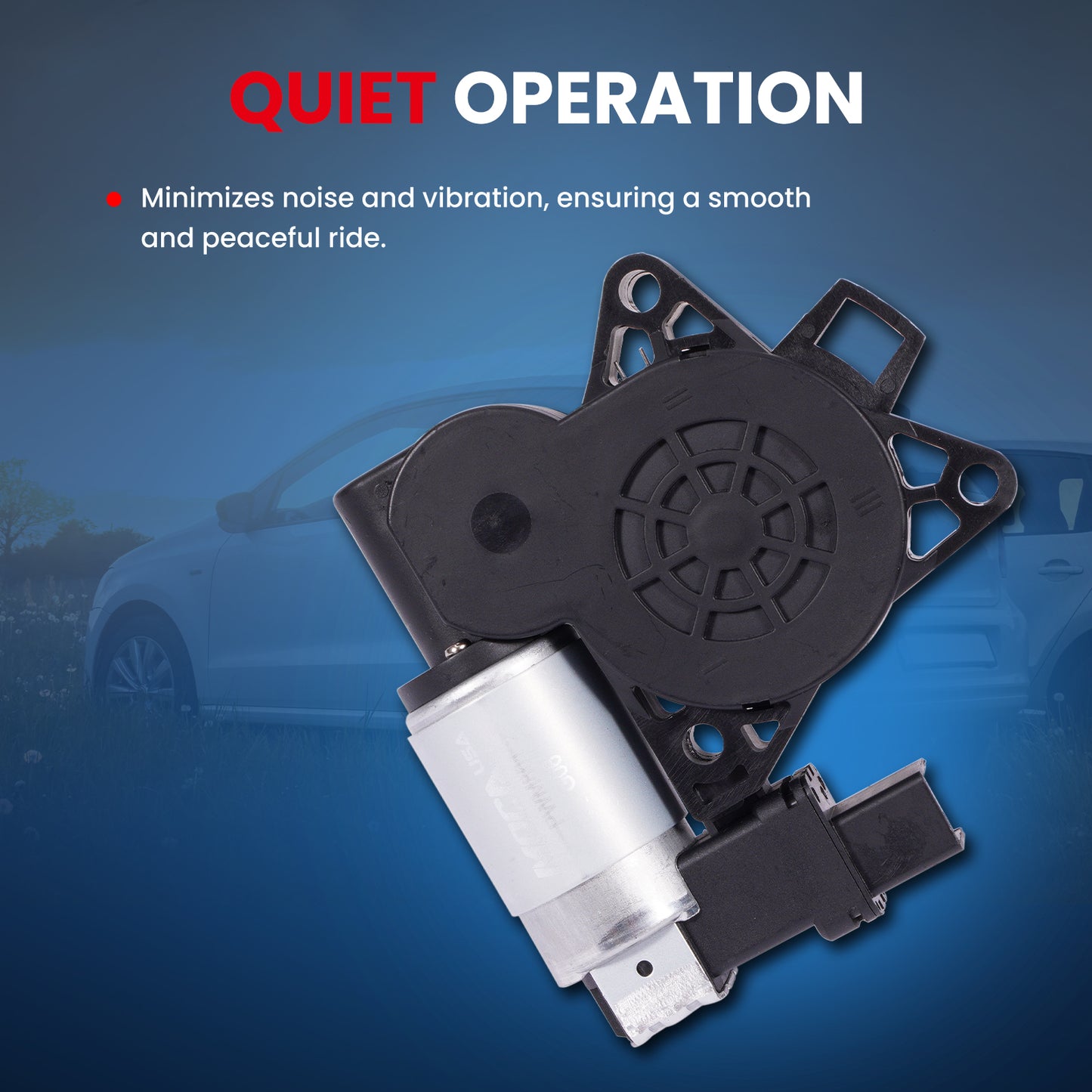 Motor regulador de elevalunas eléctrico MOCA compatible con Mazda 5 (2012-2017), Mazda CX-9 (2007-2015) y Mazda CX-7 (2007-2012)