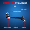 MCOA AUTOPARTS 2x Front Stabilizer Sway Bar End Links Fit for 2009-2012 Lincon MKZ & 2011-2012 Ford Fusion & 2010-2011 Mercury Milan