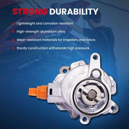 Bomba de vacío MOCA VCP129 compatible con Ford Mustang 2.3L (2015-2021), Ford Fusion 2.0L (2013-2020) y Lincoln MKZ 2.0L (2013-2019)