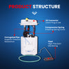 MOCA E7235M Fuel Pump Module Assembly for 2008-2010 Chrysler Town & Country & Dodge Grand Caravan 3.8L 4.0L