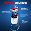 MOCA E3768M Fuel Pump Module Assembly for 2009-2014 Cadillac Escalade 6.2L & 2008-2014 GMC Yukon 5.3L